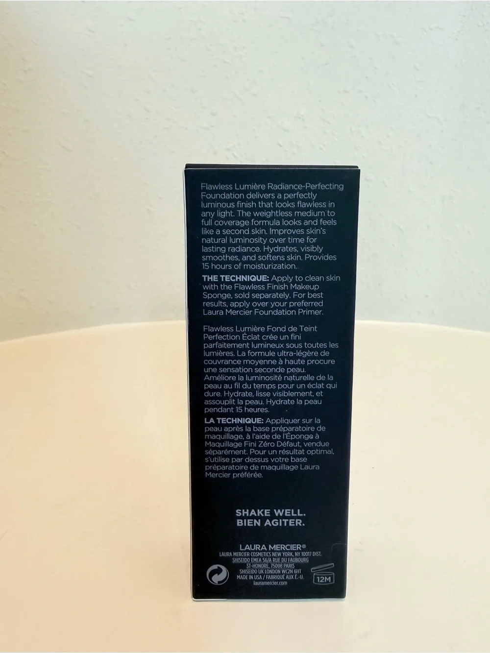 Laura Mercier Flawless Lumiere Radiance Perfecting Foundation 4N1 Sultan NIB